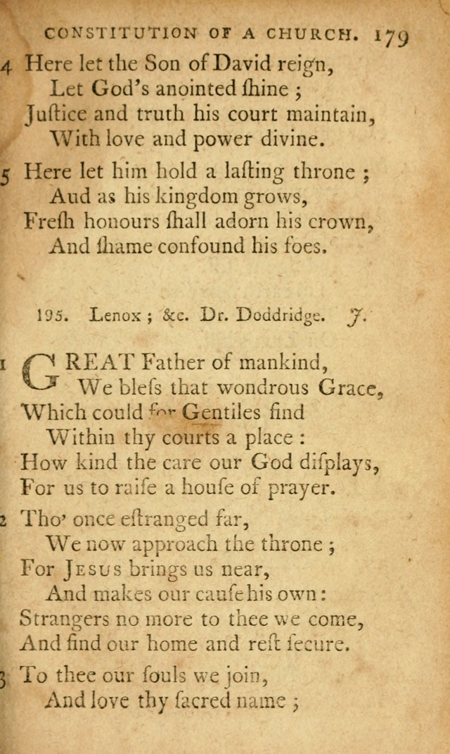A Selection of Psalms and Hymns: done under appointment of the Philadelphian Association (2nd ed) page 207