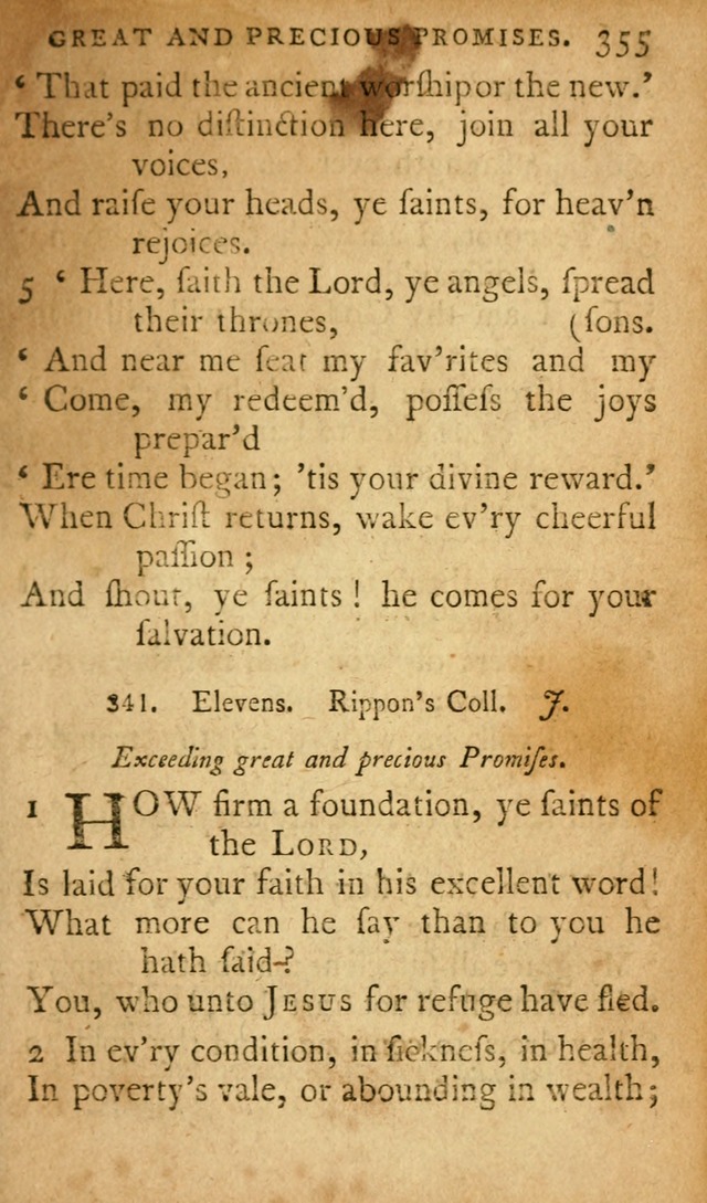 A Selection of Psalms and Hymns: done under appointment of the Philadelphian Association (2nd ed) page 371