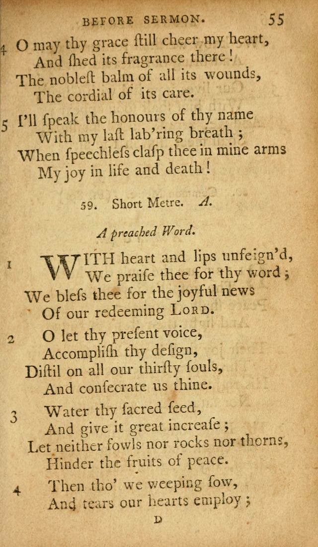 A Selection of Psalms and Hymns: done under appointment of the Philadelphian Association (2nd ed) page 77