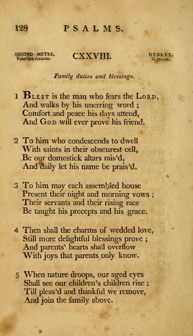 A Selection of Psalms and Hymns, Embracing all the Varieties of Subjects page 130