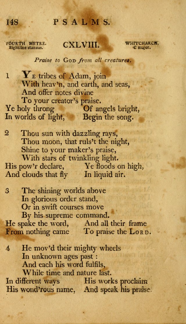 A Selection of Psalms and Hymns, Embracing all the Varieties of Subjects page 150