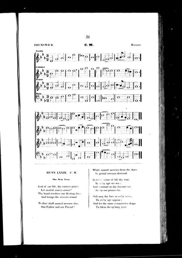 A Selection of Psalms and Hymns: for every Sunday and principle festival throughout the year for the use of congregations in the Diocess of Quebec page 47