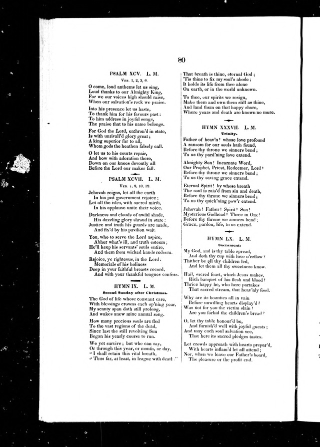 A Selection of Psalms and Hymns: for every Sunday and principle festival throughout the year for the use of congregations in the Diocess of Quebec page 76