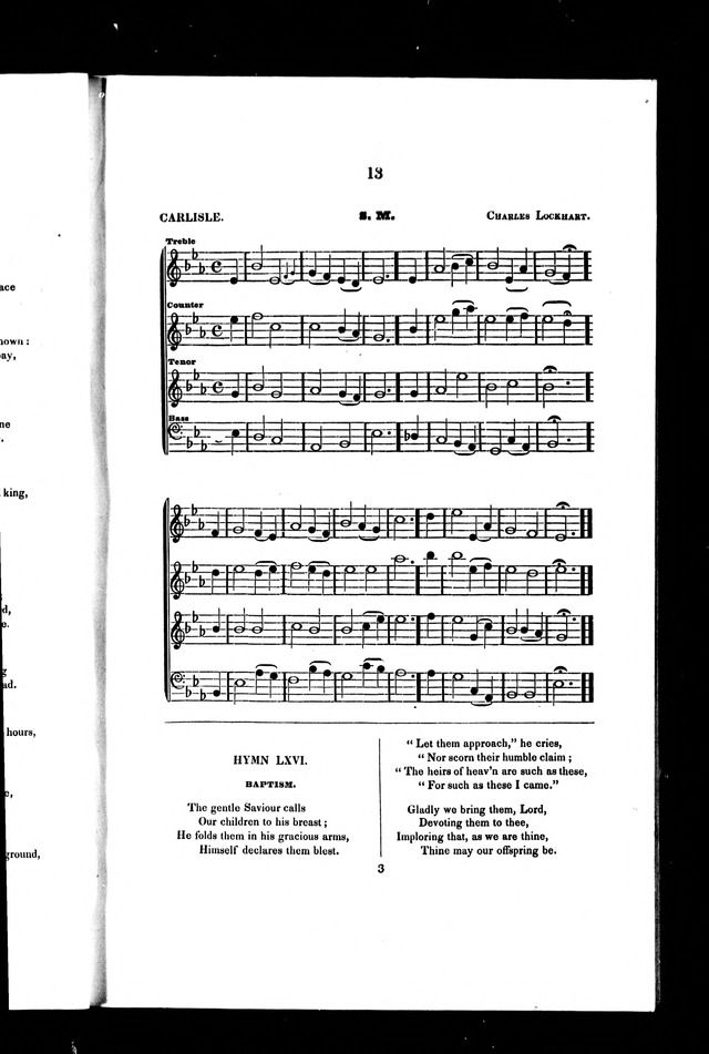 A Selection of Psalms and Hymns: for every Sunday and principle festival throughout the year for the use of congregations in the Diocess of Quebec page 9