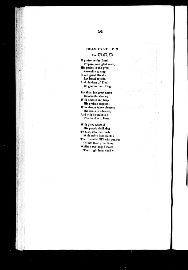 A Selection of Psalms and Hymns: for every Sunday and principle festival throughout the year for the use of congregations in the Diocess of Quebec page 93