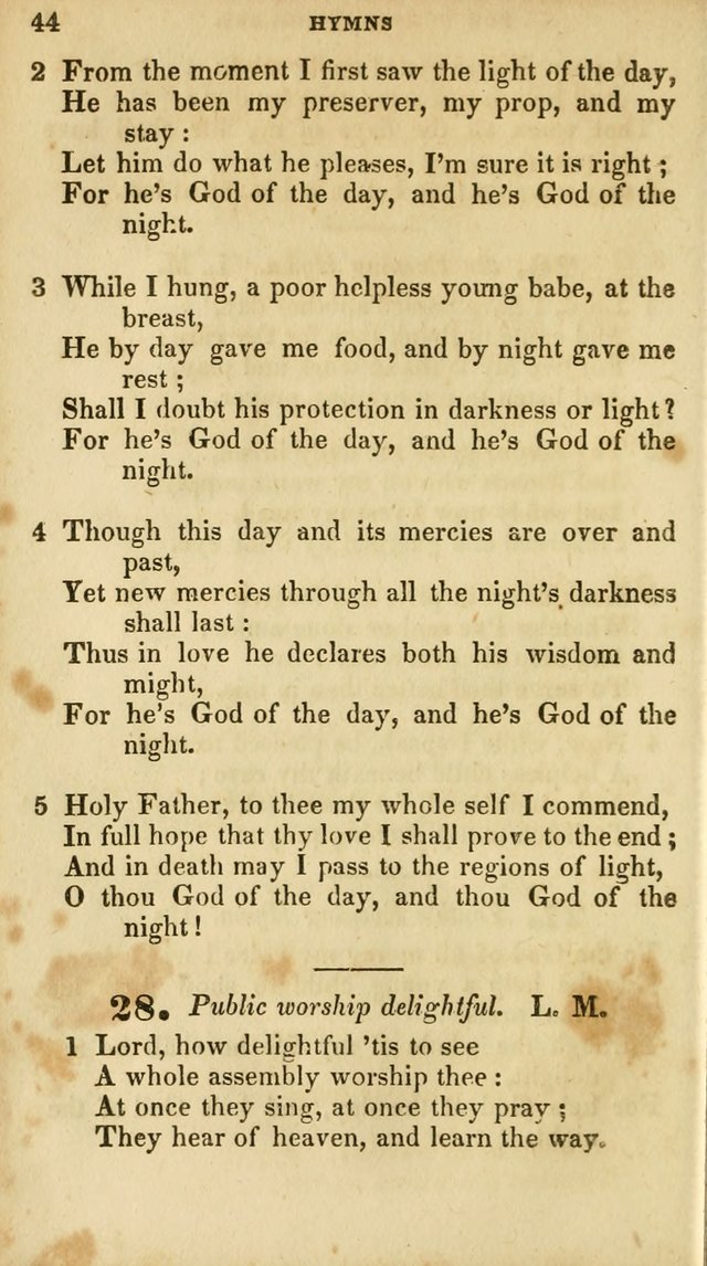 A Selection of Psalms and Hymns, for the use of Sunday Schools page 46