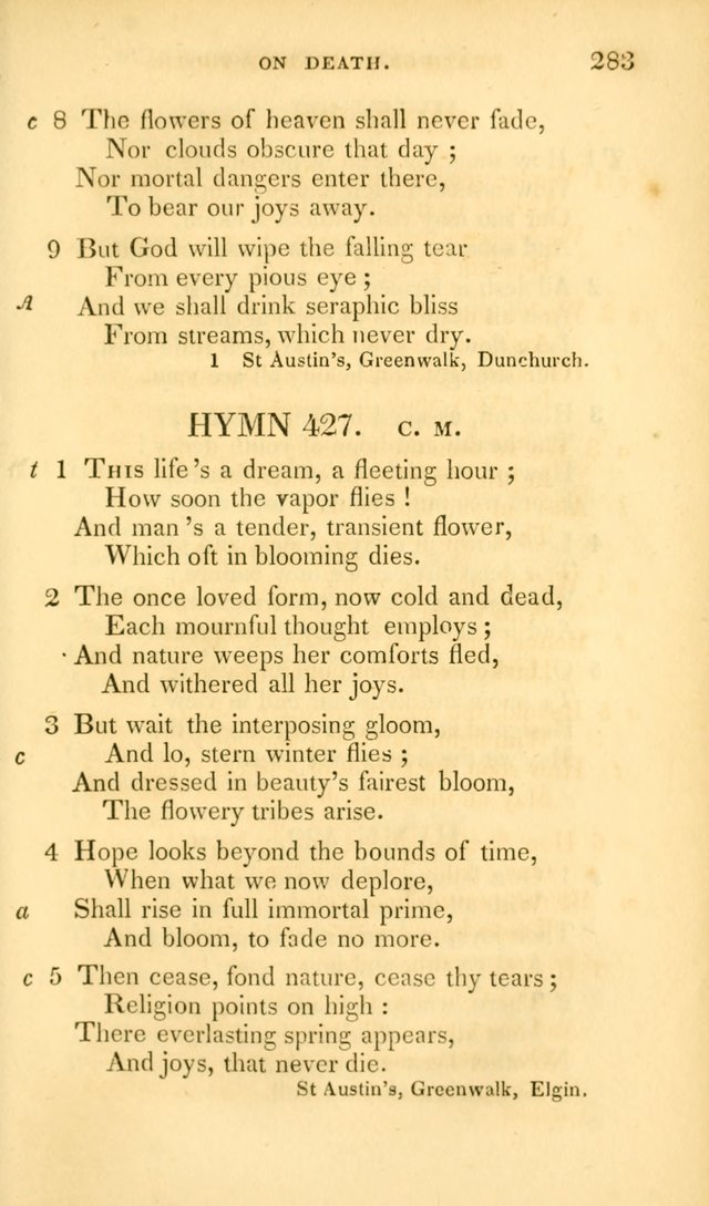 Sacred Poetry and Music Reconciled; or a Collection of Hymns, Original and Compiled page 288