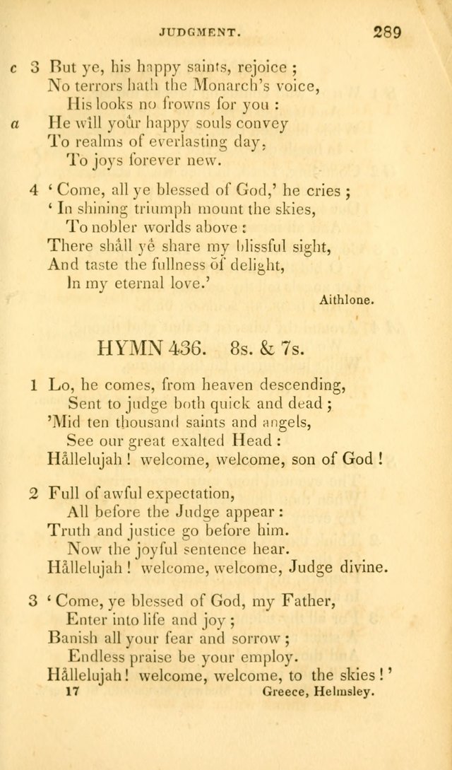 Sacred Poetry and Music Reconciled; or a Collection of Hymns, Original and Compiled page 294