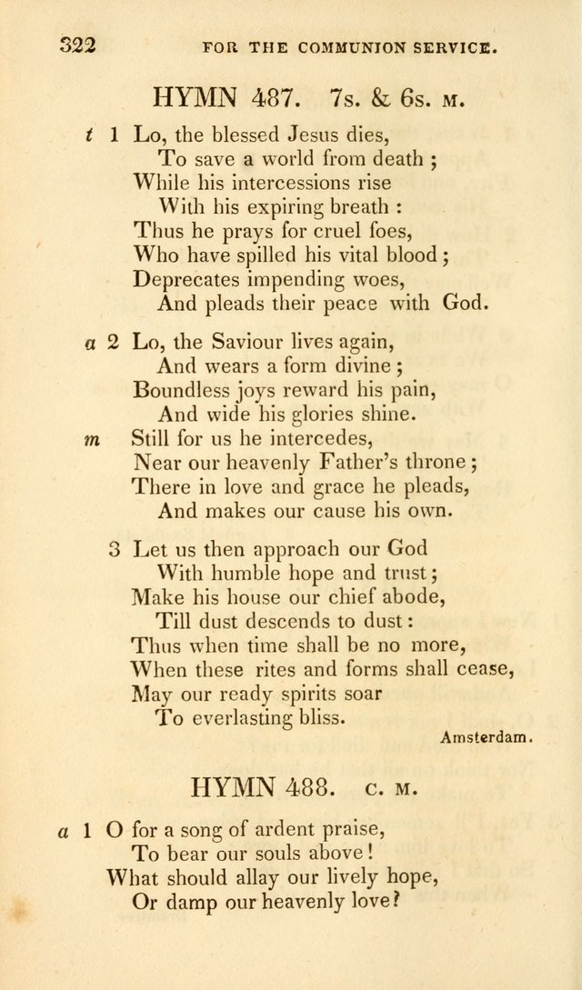 Sacred Poetry and Music Reconciled; or a Collection of Hymns, Original and Compiled page 327