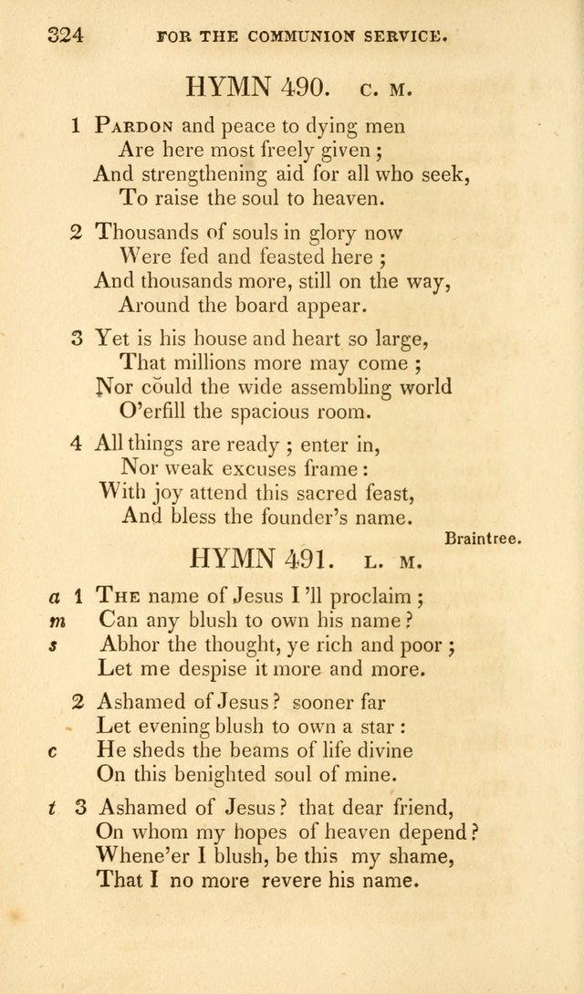 Sacred Poetry and Music Reconciled; or a Collection of Hymns, Original and Compiled page 329