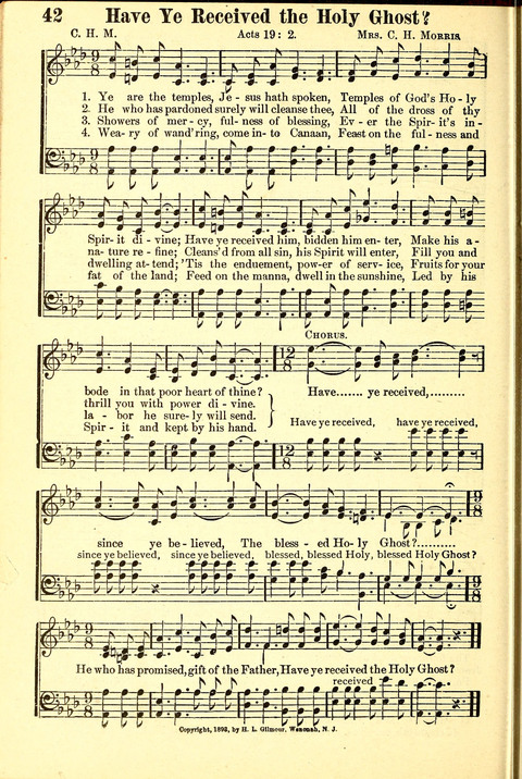 Songs of Praise and Victory page 42