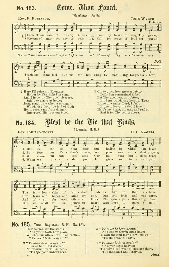 Sacred Songs No. 1: compiled and arranged for use in gospel meetings, Sunday schools, prayer meetings and other religious services page 172
