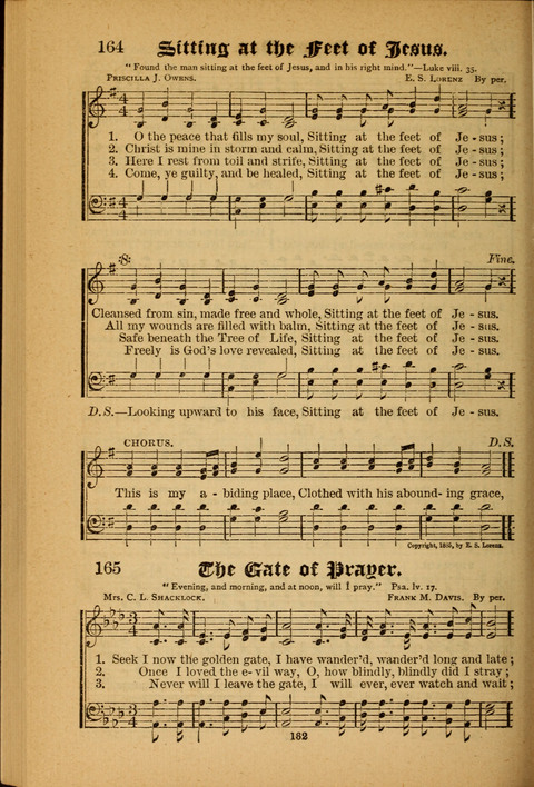 Sunlit Songs: for use in meetings for Christian worship or work page 162