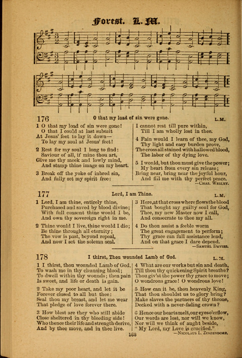 Sunlit Songs: for use in meetings for Christian worship or work page 168