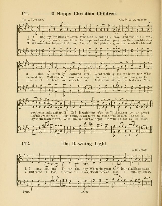 Select Songs No. 2: for the singing service in the prayer meeting; Sunday school; Christian Endeavor meetings page 106