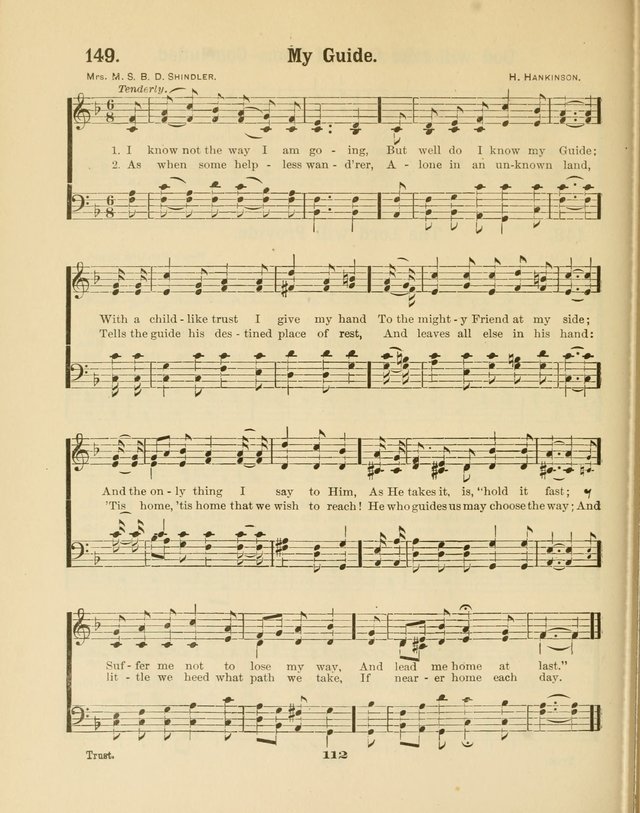 Select Songs No. 2: for the singing service in the prayer meeting; Sunday school; Christian Endeavor meetings page 112