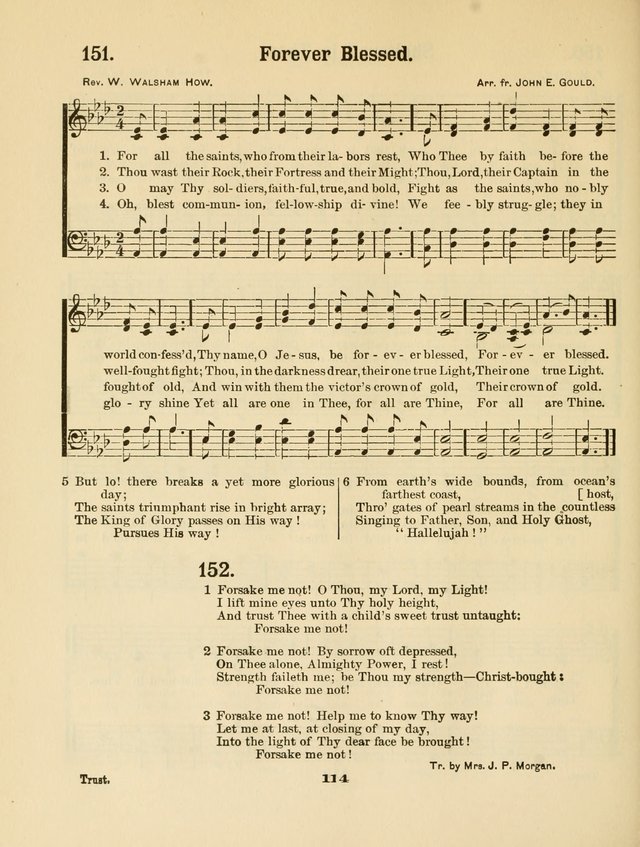 Select Songs No. 2: for the singing service in the prayer meeting; Sunday school; Christian Endeavor meetings page 114