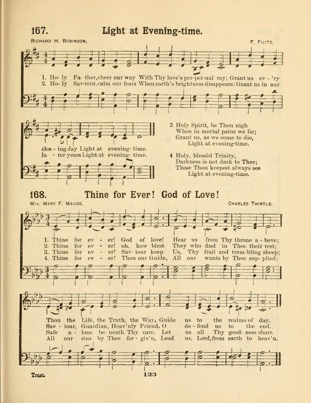 Select Songs No. 2: for the singing service in the prayer meeting; Sunday school; Christian Endeavor meetings page 123