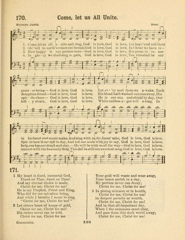 Select Songs No. 2: for the singing service in the prayer meeting; Sunday school; Christian Endeavor meetings page 125