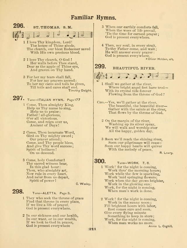 Select Songs No. 2: for the singing service in the prayer meeting; Sunday school; Christian Endeavor meetings page 211