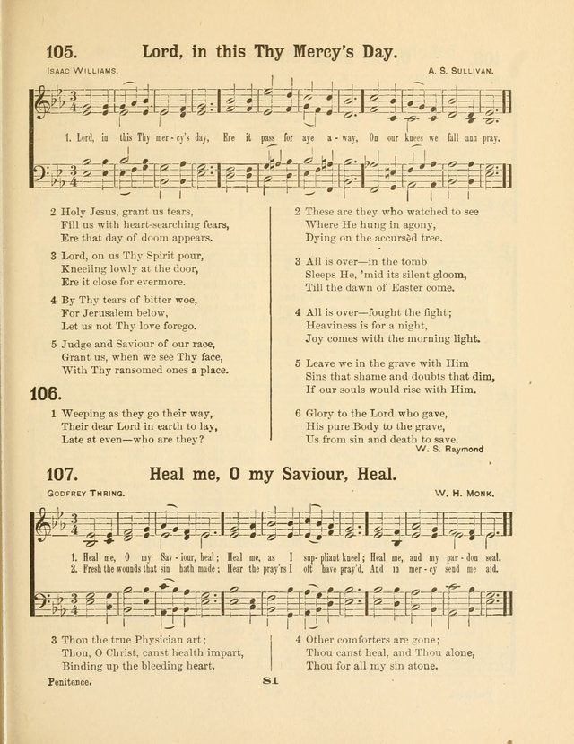 Select Songs No. 2: for the singing service in the prayer meeting; Sunday school; Christian Endeavor meetings page 81