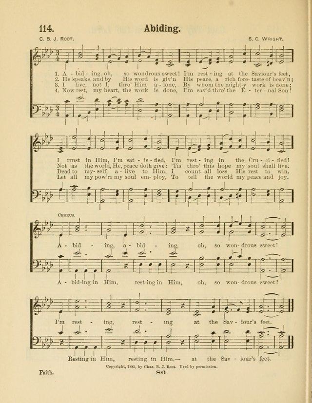 Select Songs No. 2: for the singing service in the prayer meeting; Sunday school; Christian Endeavor meetings page 86