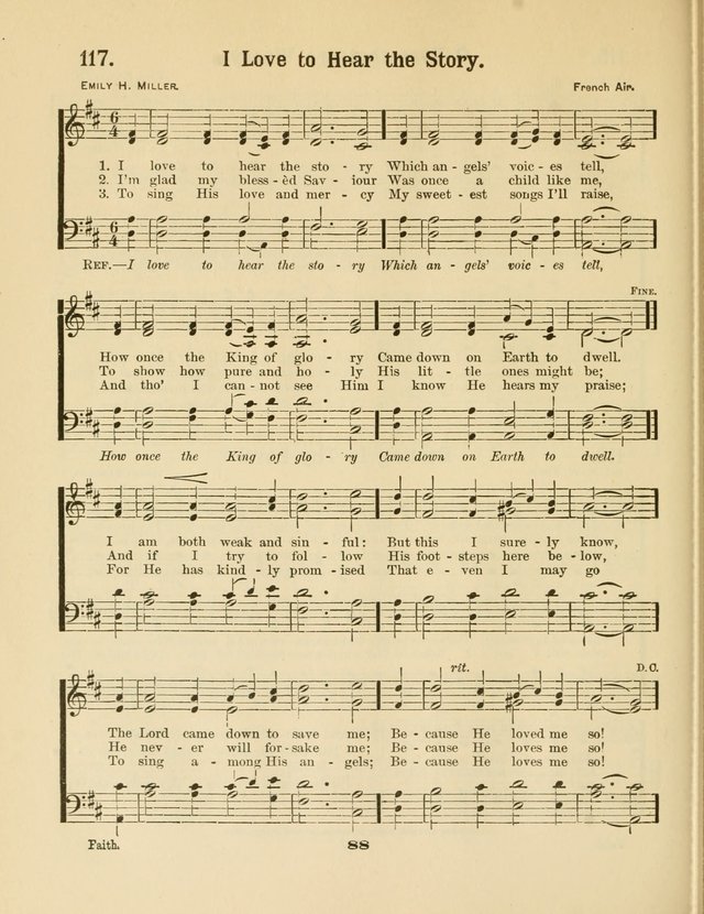 Select Songs No. 2: for the singing service in the prayer meeting; Sunday school; Christian Endeavor meetings page 88