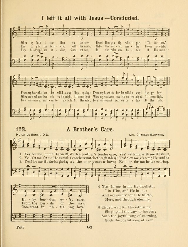 Select Songs No. 2: for the singing service in the prayer meeting; Sunday school; Christian Endeavor meetings page 91