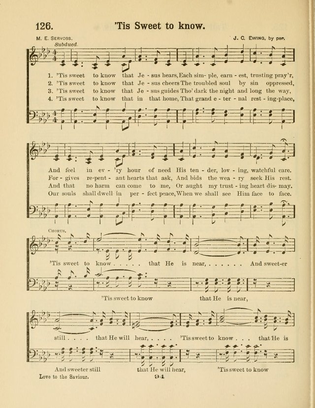 Select Songs No. 2: for the singing service in the prayer meeting; Sunday school; Christian Endeavor meetings page 94