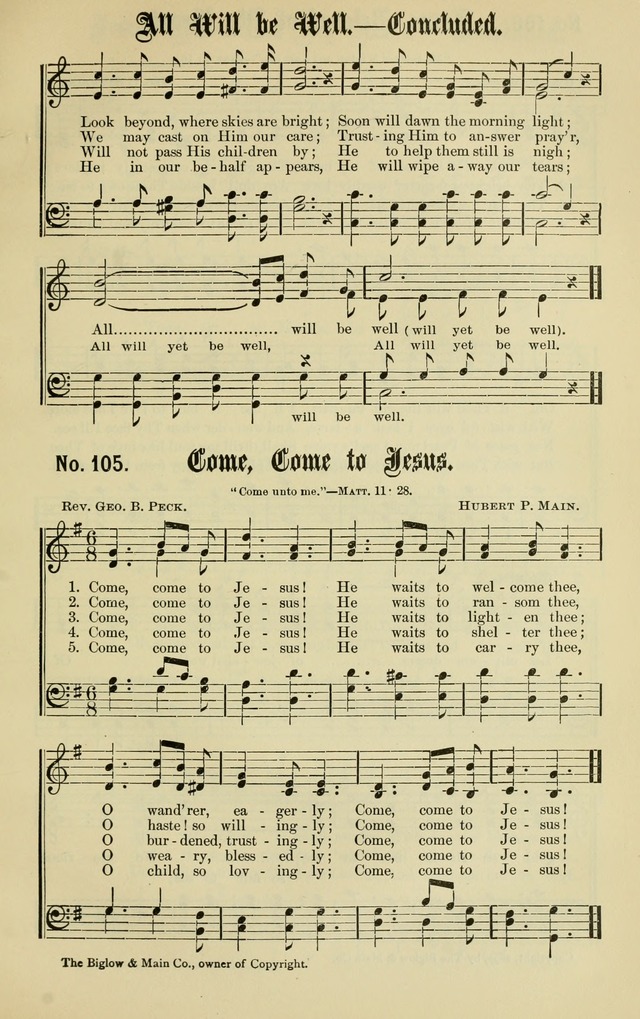 Sacred Songs No. 2 page 105