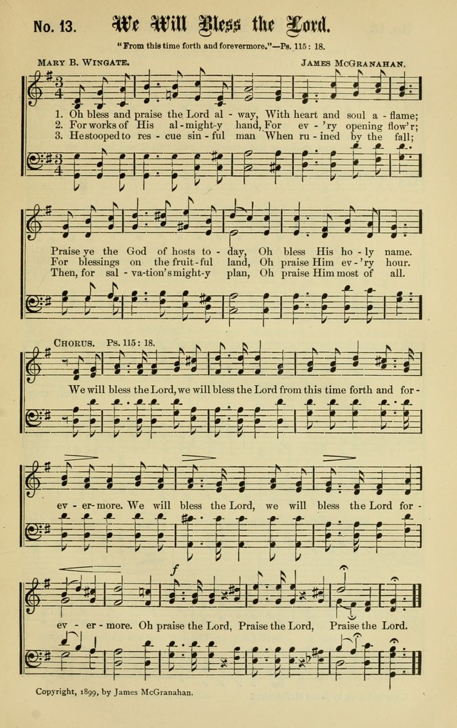 Sacred Songs No. 2 page 13