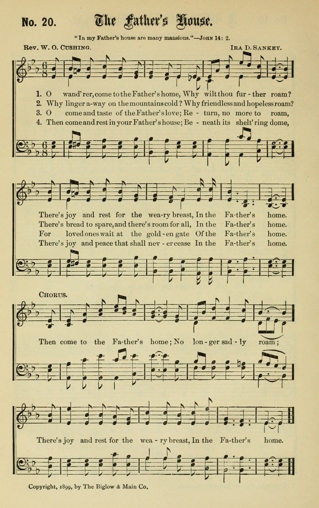 Sacred Songs No. 2 page 20