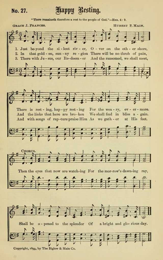 Sacred Songs No. 2 page 27
