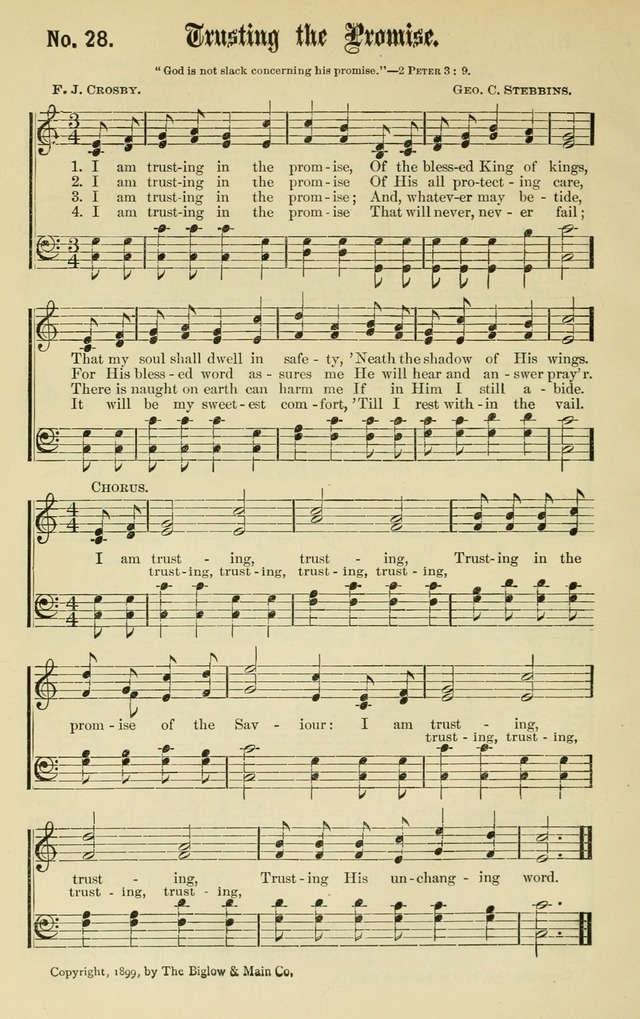 Sacred Songs No. 2 page 28