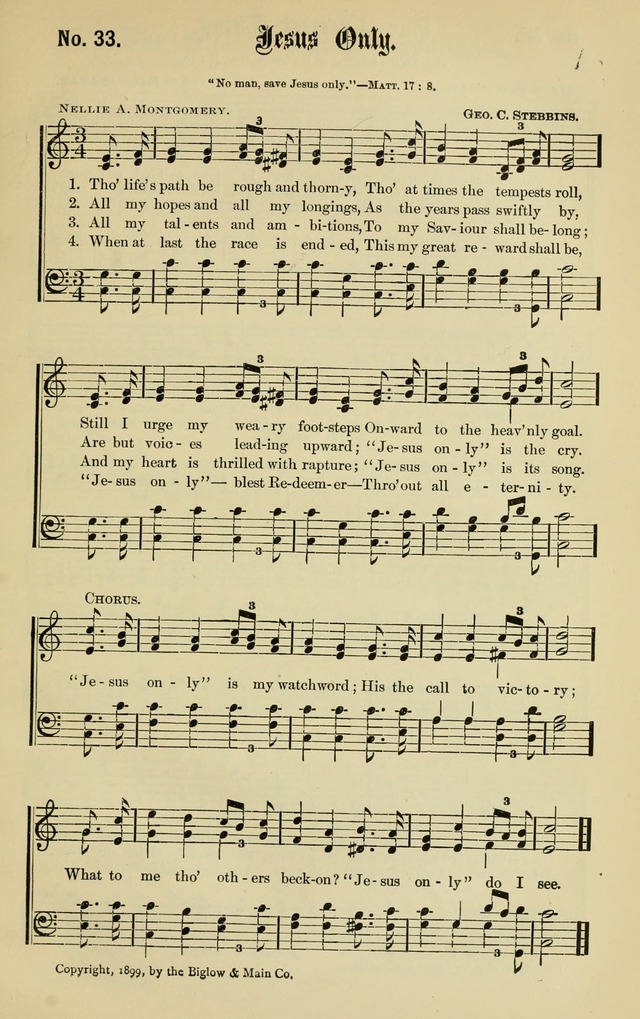 Sacred Songs No. 2 page 33
