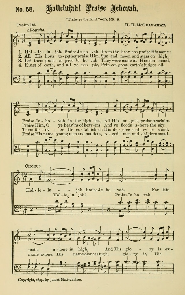Sacred Songs No. 2 page 58
