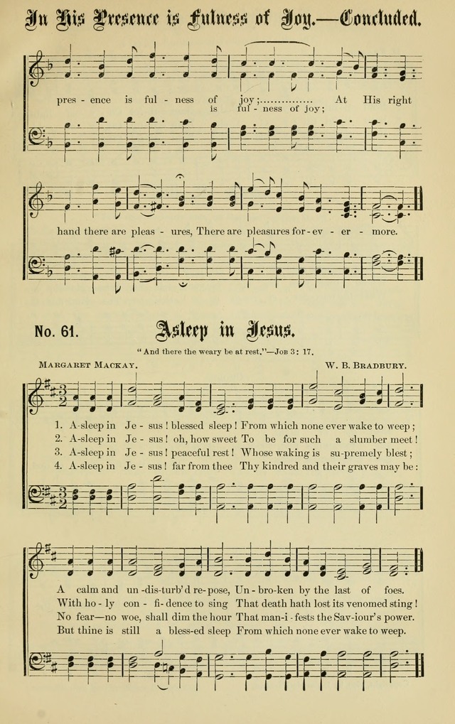 Sacred Songs No. 2 page 61
