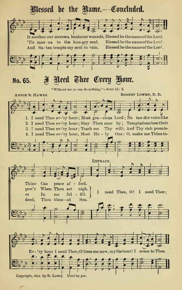 Sacred Songs No. 2 page 65