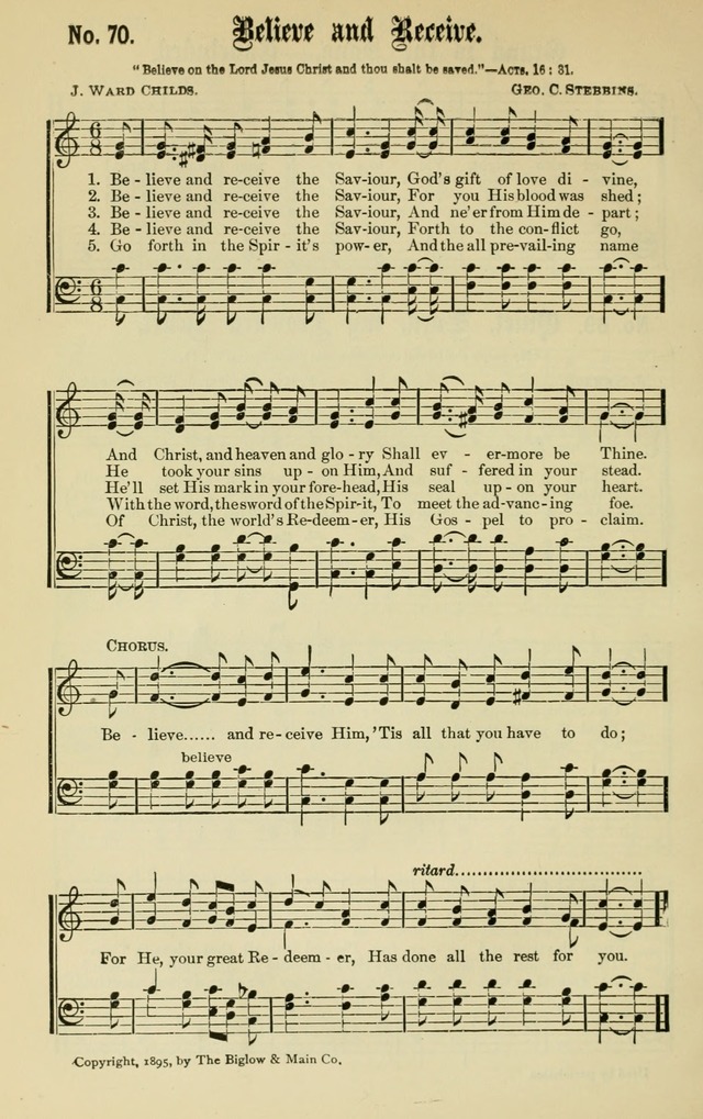 Sacred Songs No. 2 page 70