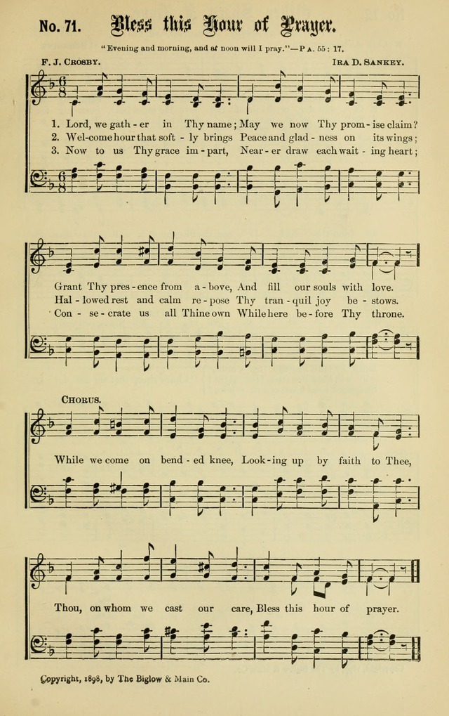 Sacred Songs No. 2 page 71