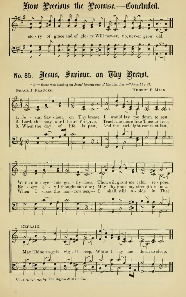 Sacred Songs No. 2 page 85