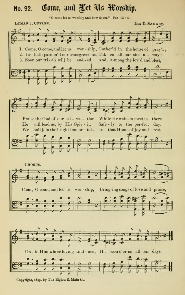 Sacred Songs No. 2 page 92