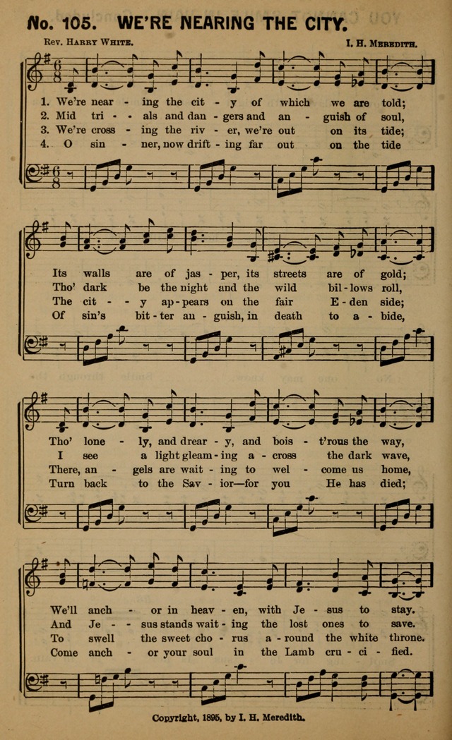 Sermons in Song No. 2: for use in Gospel Meetings and other religious services page 109