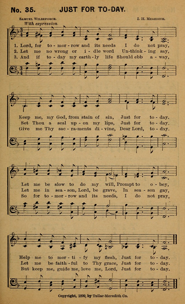 Sermons in Song No. 2: for use in Gospel Meetings and other religious services page 40