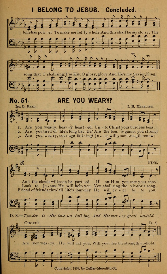 Sermons in Song No. 2: for use in Gospel Meetings and other religious services page 56
