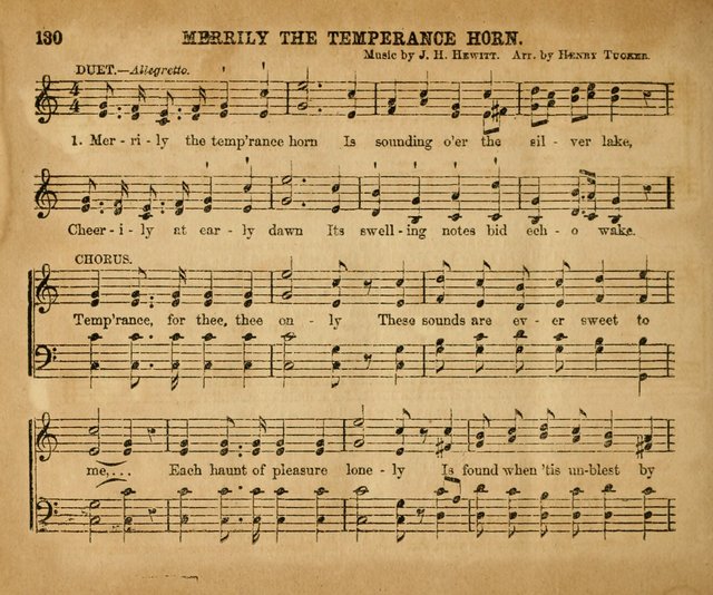 Sabbath School Bell No. 2: a superior collection of choice tunes, newly arranged and composed, and a large number of excellent hymns written expressly for this work, which are well adapted for...      page 130