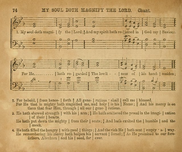 Sabbath School Bell No. 2: a superior collection of choice tunes, newly arranged and composed, and a large number of excellent hymns written expressly for this work, which are well adapted for...      page 74