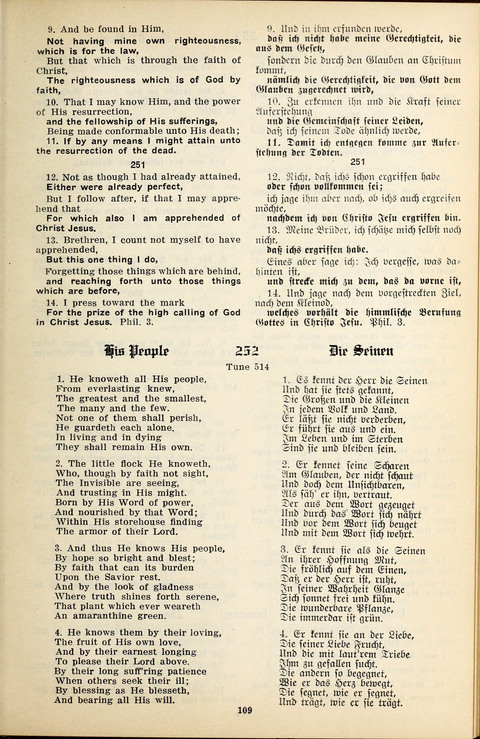 The Selah Song Book (Das Sela Gesangbuch) (2nd ed) page 107