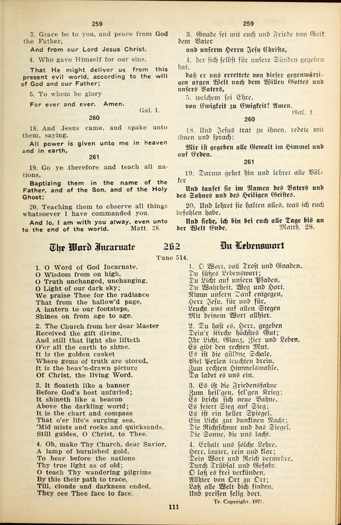 The Selah Song Book (Das Sela Gesangbuch) (2nd ed) page 109