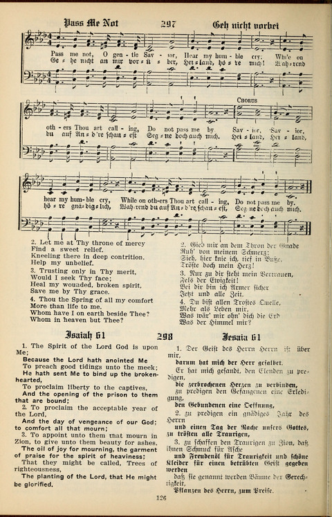 The Selah Song Book (Das Sela Gesangbuch) (2nd ed) page 124